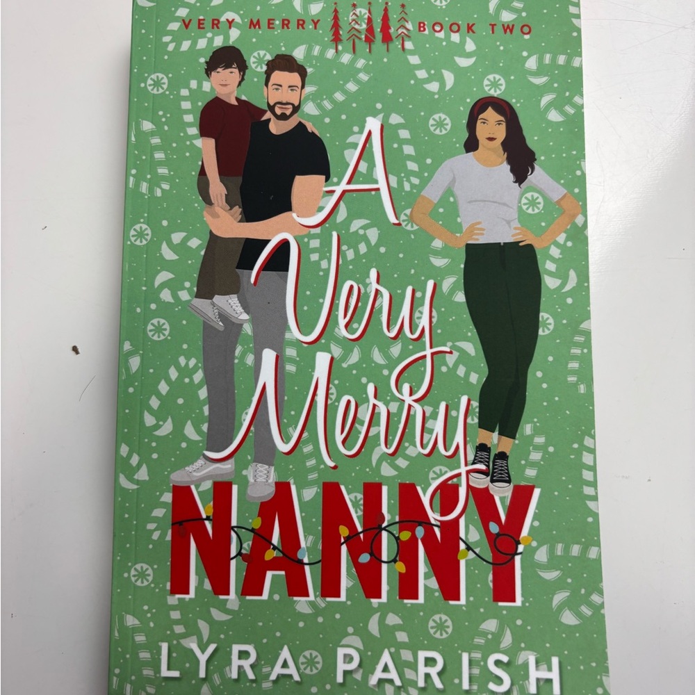 A Very Merry Nanny paperback book by Lyra Parish